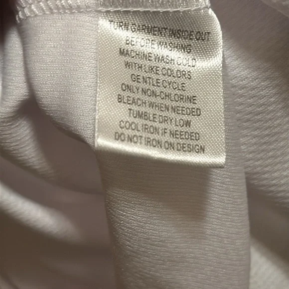 Betty Boop White and Red Baseball Jersey with Graphic - Picture 6 of 6